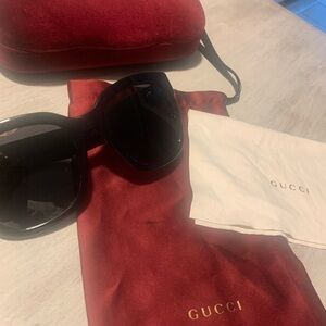 Gucci Women's Black Sunglasses